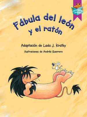 cover image of Fábula del león y el ratón